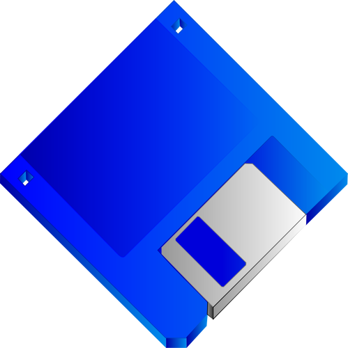 Floppy disk without label vector image