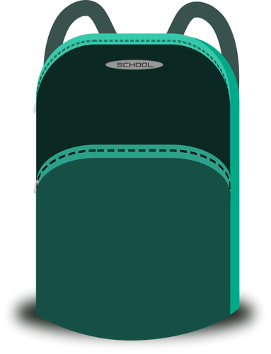 School bag vector image