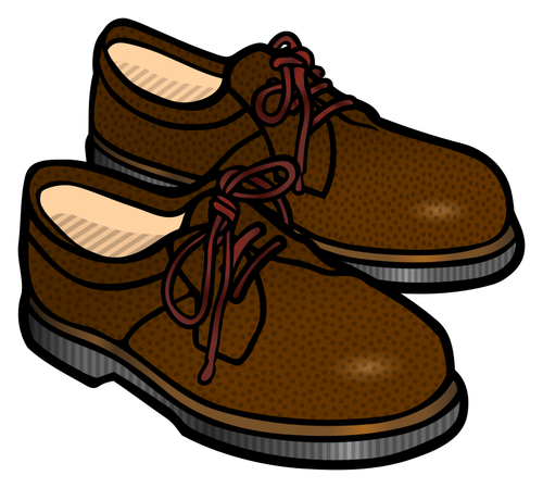 भूरे रंग के जूते