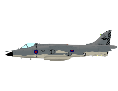 Harrier aircraft