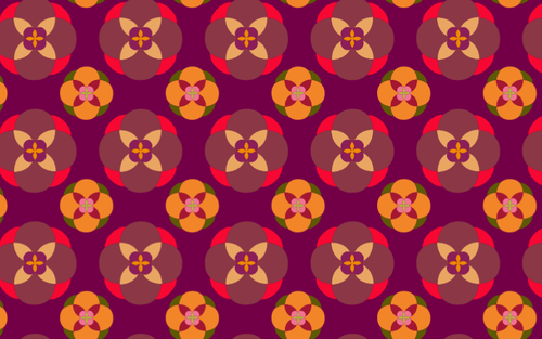 다채로운 꽃 디자인 패턴