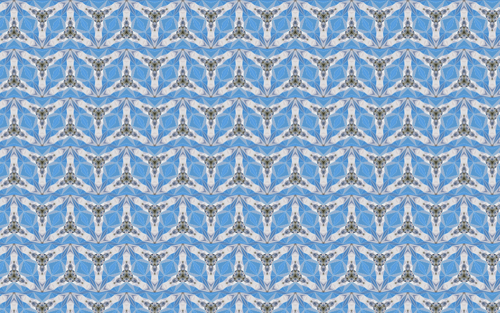 Pola geometris biru