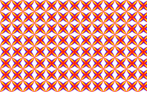 원활한 그루비 기하학 벡터 패턴