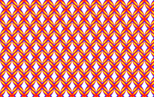 Mulus wallpaper berwarna-warni geometris