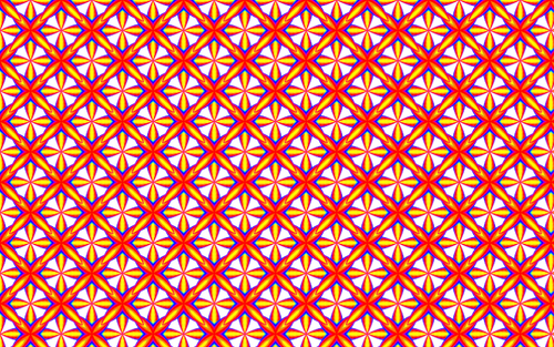 원활한 다채로운 기하학적 패턴