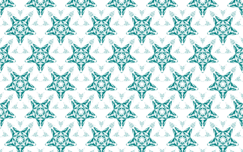 원활한 블루 스타 패턴