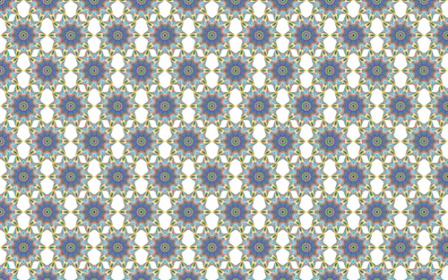 Färgade cirklar mönster