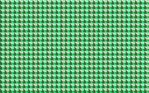 Vihreä kolmion muotoinen kuvio