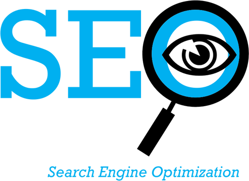 Suche Suchmaschinen-Optimierung-Logo Vektor-ClipArt