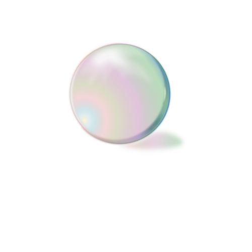 Bublina míč