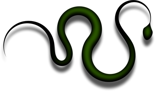 Slangen vektortegning