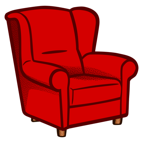 Colored armchair