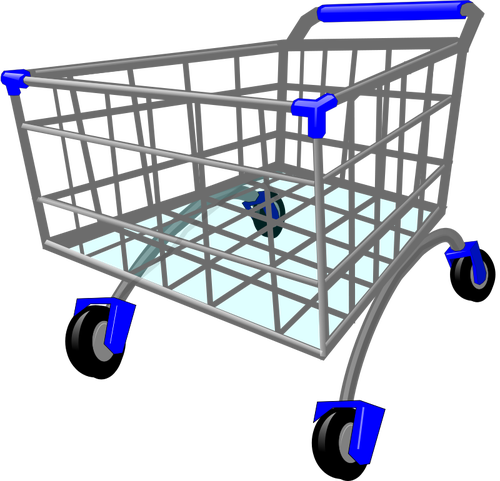 Shopping cart illustrazione vettoriale