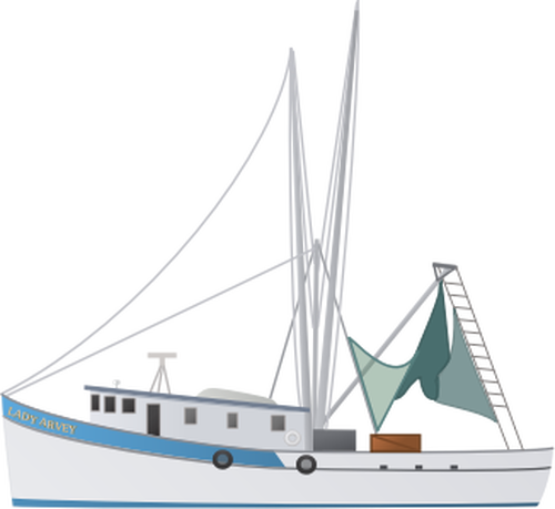 قارب الجمبري