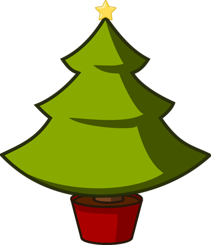 Árvore de Natal vetor clip-art