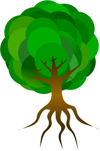 Ilustración de vector de árbol