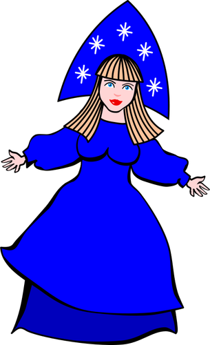 Snow Maiden Vector by Rones