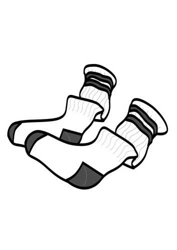 Socks vector drawing