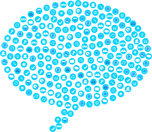 Icônes de bulle de parole