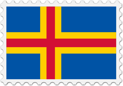 Aland flag symbol