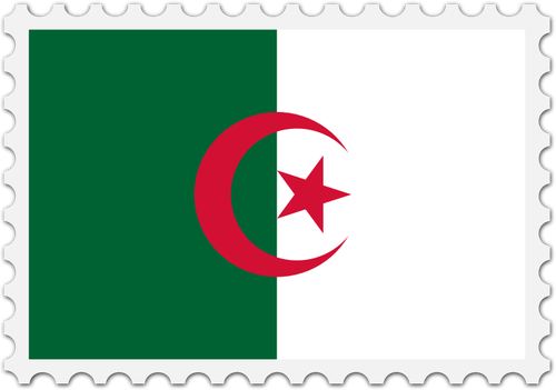 Algeriet Flaggbilden