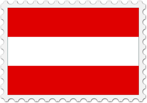 Selo de bandeira de Áustria