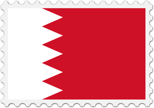 Selo de bandeira do Bahrein