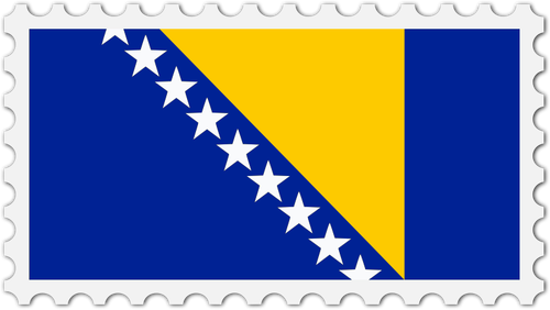 Bosniske og Herzegovinian flagg