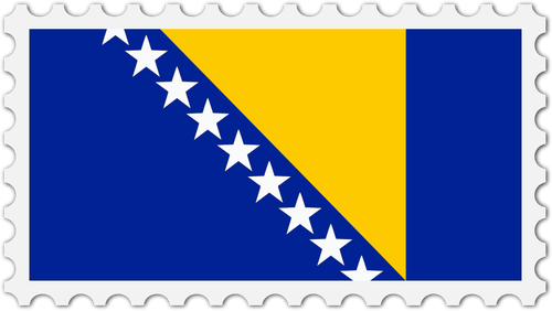 Bandeira da Bósnia e Herzegovina