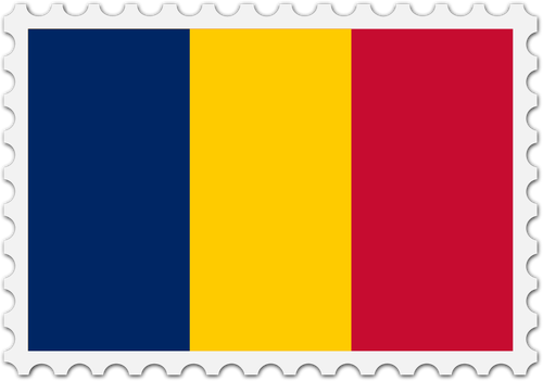 乍得国旗图像