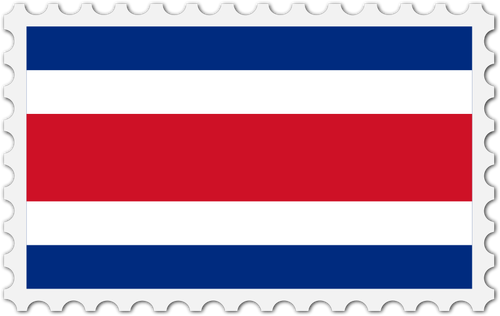Costa Rica flagg