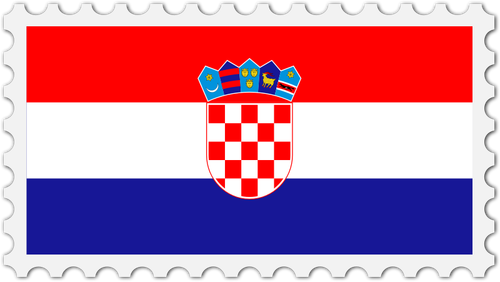 Kroatien-Flagge