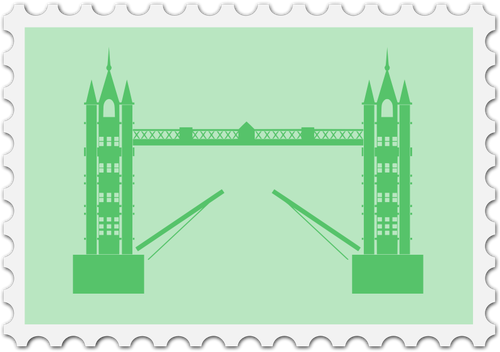 English stamp image