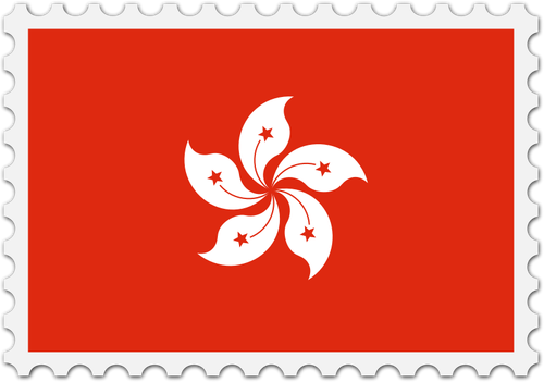 Gambar bendera Hong Kong