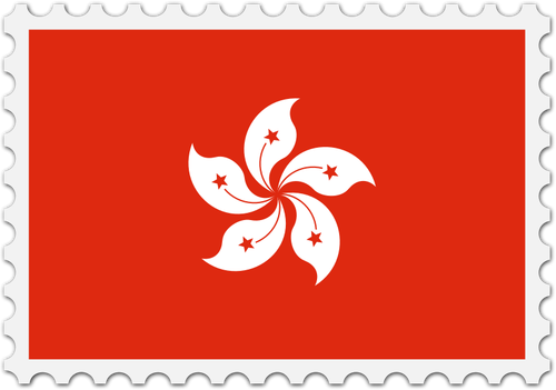 Hong Kong vlag afbeelding