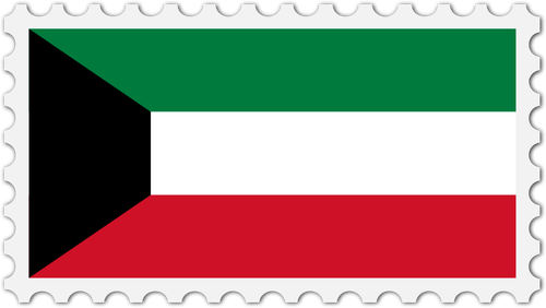 Selo de bandeira do Kuwait