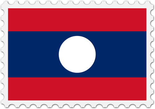 Flagge von Laos