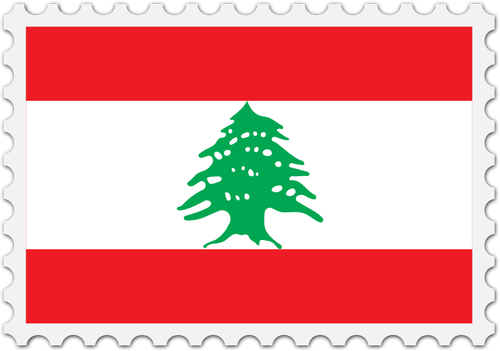 Cap bendera Lebanon