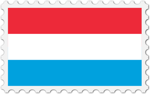 Selo de bandeira de Luxemburgo