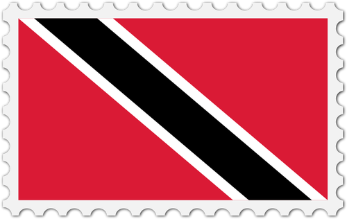 Trinidad ve Tobago bayrak damgası