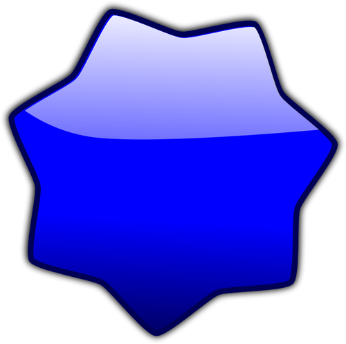 Illustration vectorielle bleu étoile de conduit