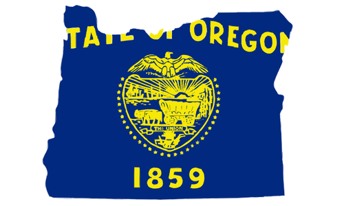 Флаг штата Орегон
