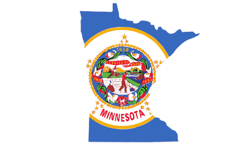 Mappa del Minnesota