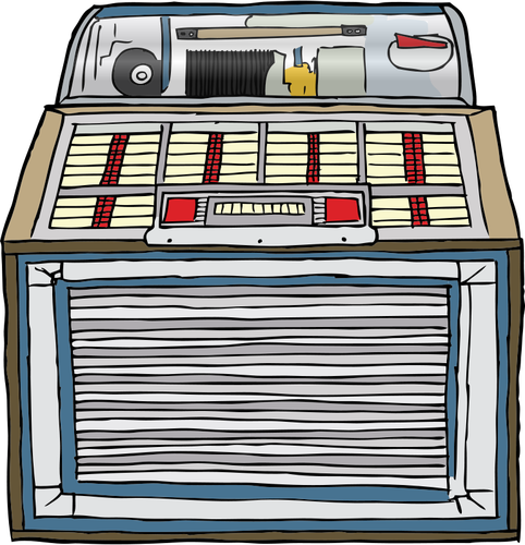 Jukebox vector illustration