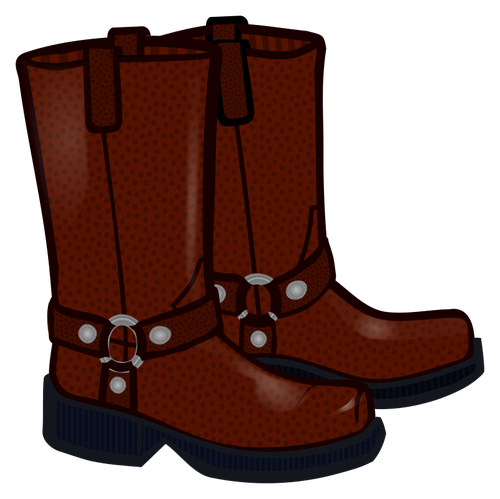 Braune Stiefel