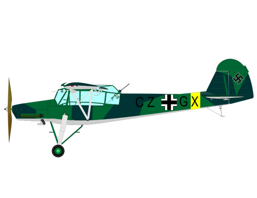Нацистский военный самолет