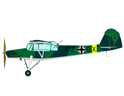 Nazi-Krieg Flugzeug