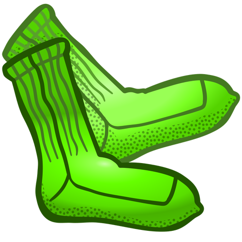 绿色的袜子