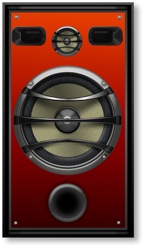 Studio speaker vector image