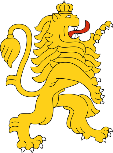 ताज पहनाया शेर